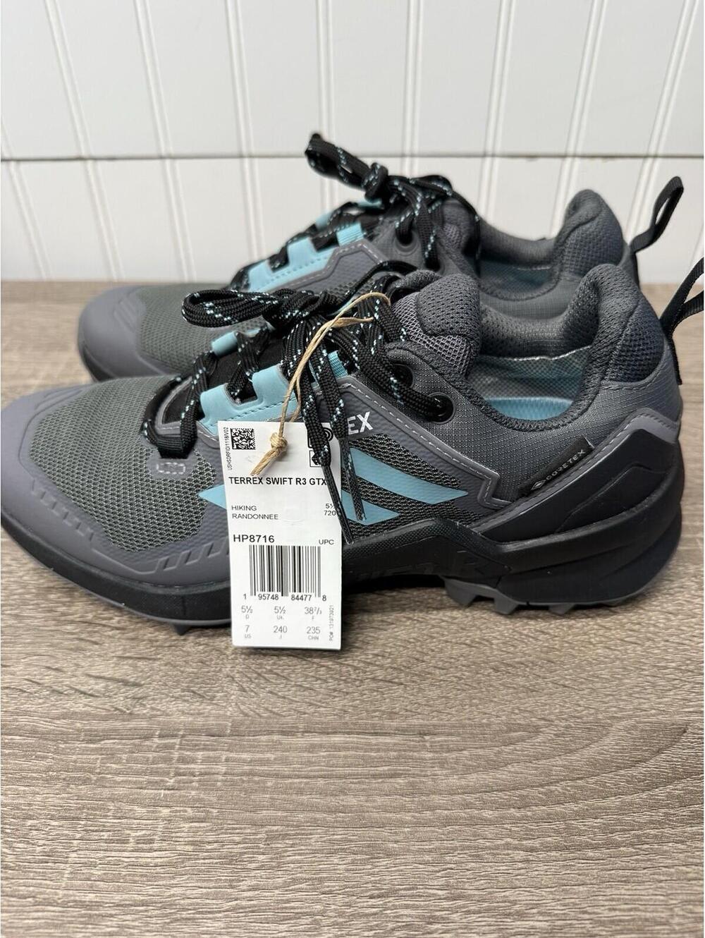 Adidas Terrex Swift R3 GTX Gore Tex Women's 7 Hiking Shoes NWT - Picture 3 of 7
